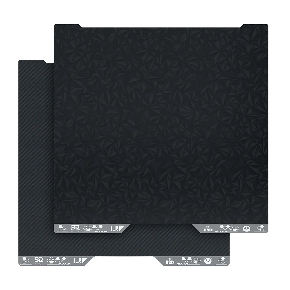 BIQU Panda Buildplate Designer PEO+PET Double-Sided for Bambu Lab H2D/H2S