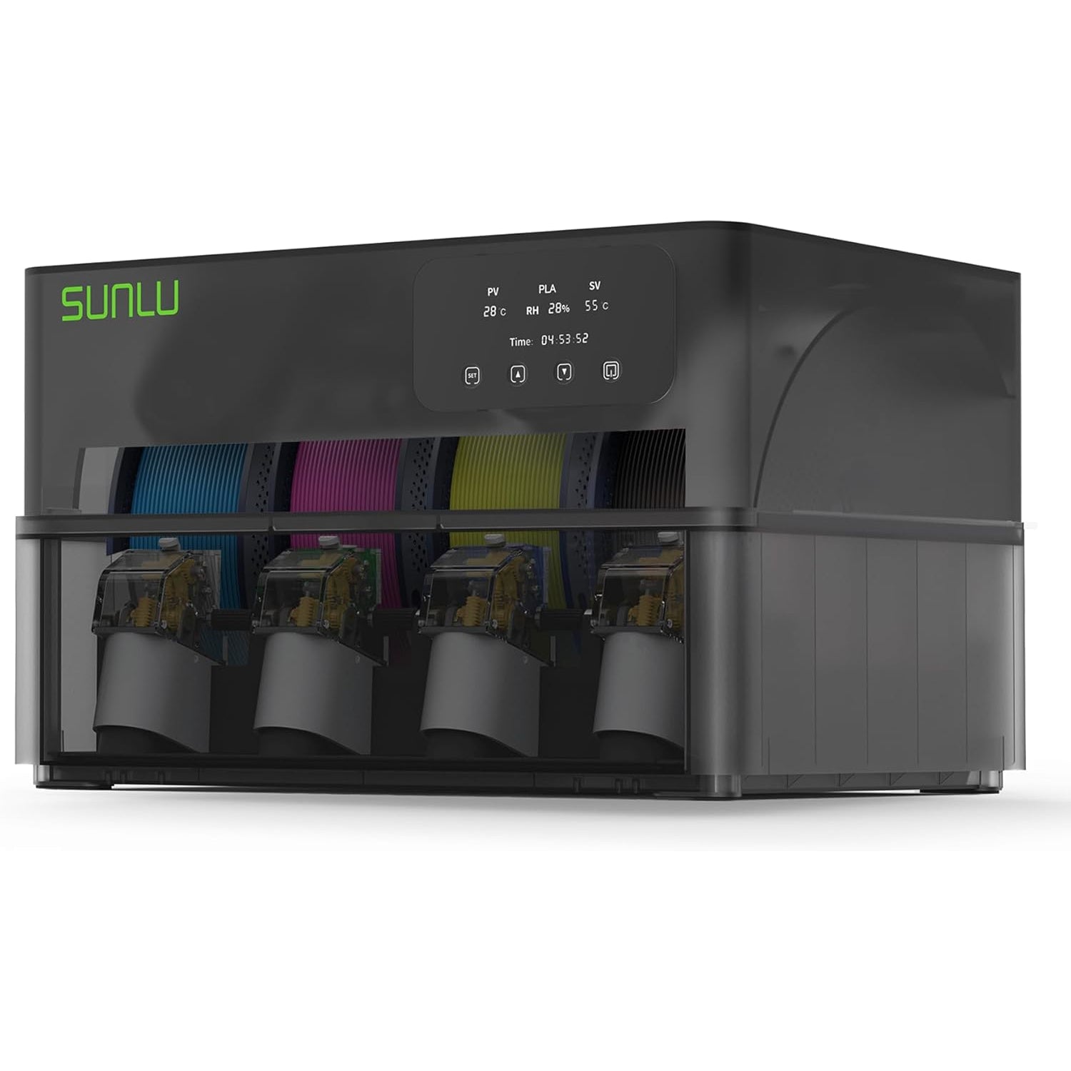 SUNLU AMS Heater Pour Bambu Lab AMS Gen 1 - Kit Séchage Rapide 4 Bobines, Chauffage 70°C