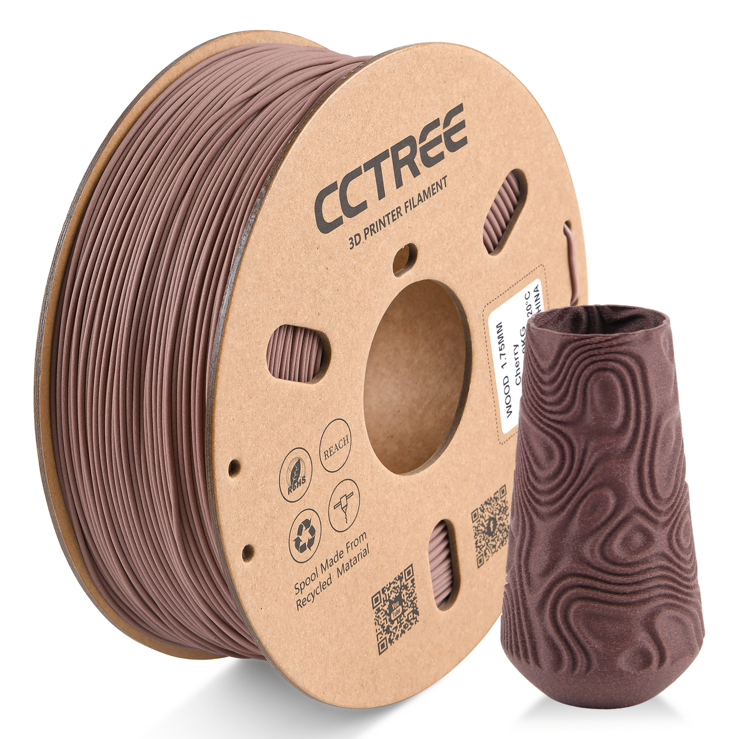 PLA-ST Wood 1.75mm 1kg