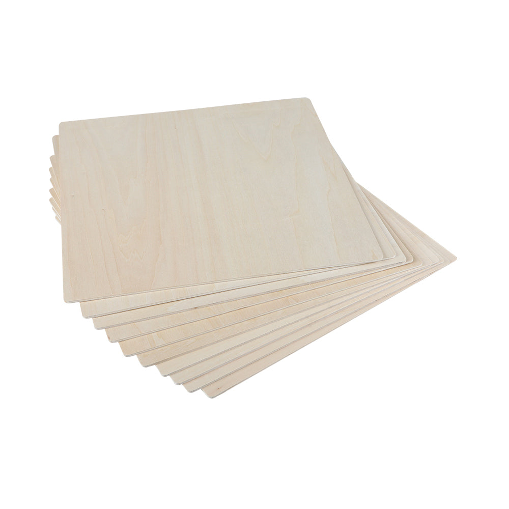 Creality Basswood træplader 3mm 10 stk