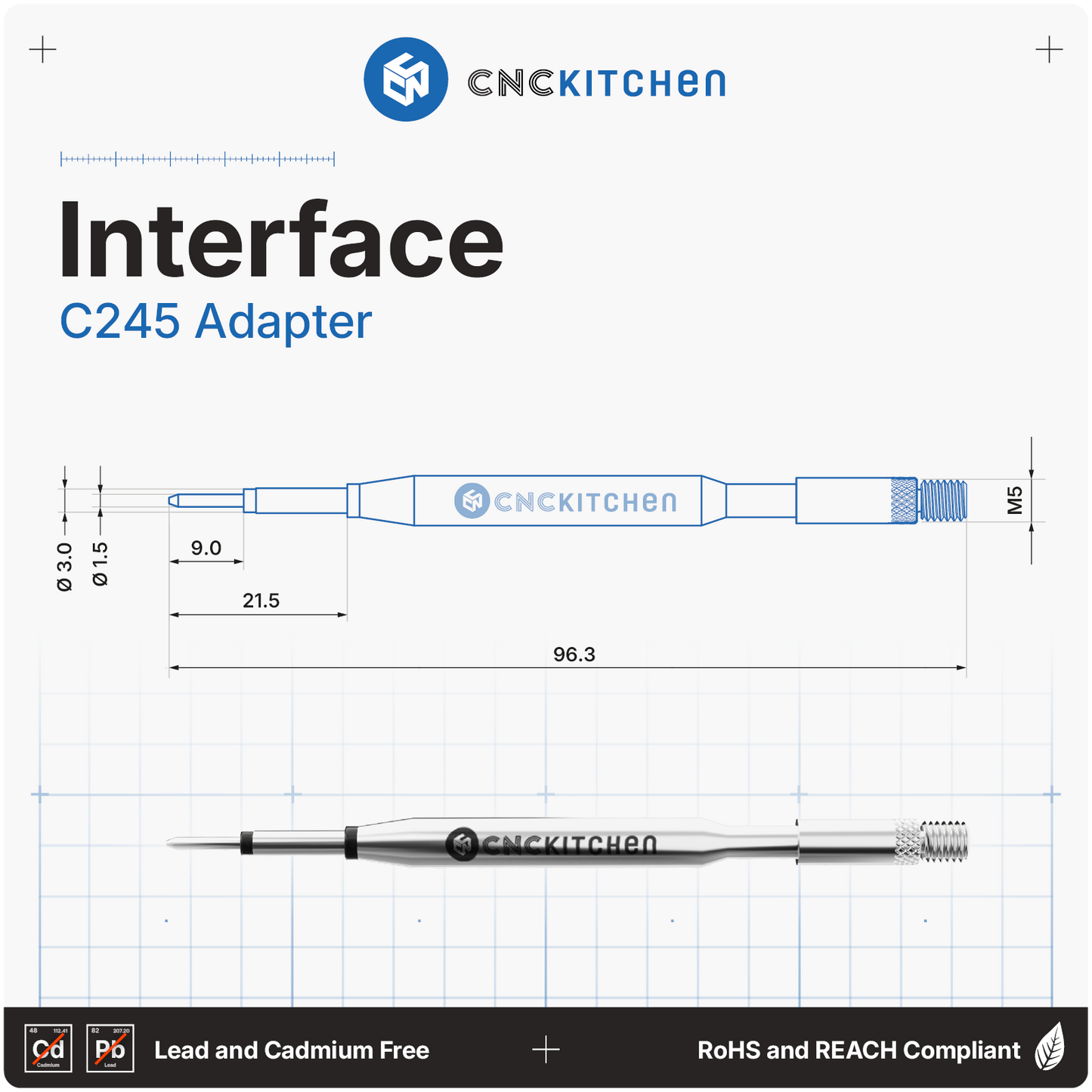 C245 Installation Tips SET - Tilbehør fra CNC Kitchen hos 3D Saga