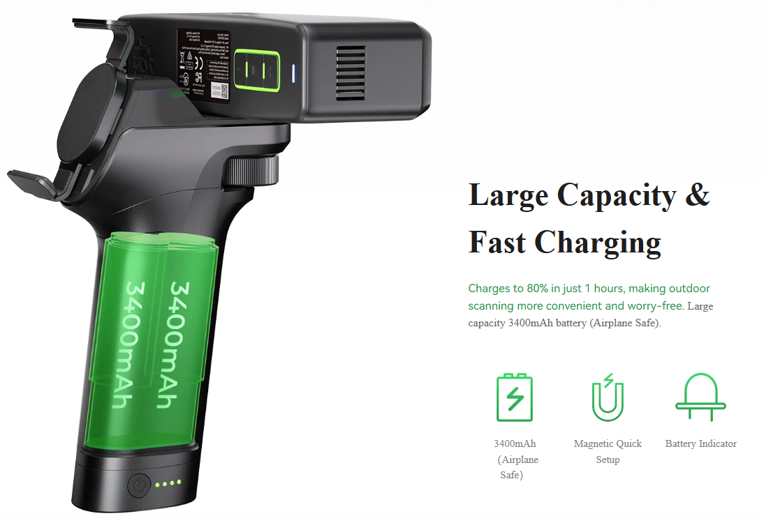 Creality Otter Lite 3D Scanner - Køb Creality 3D Scanner hos 3D Saga