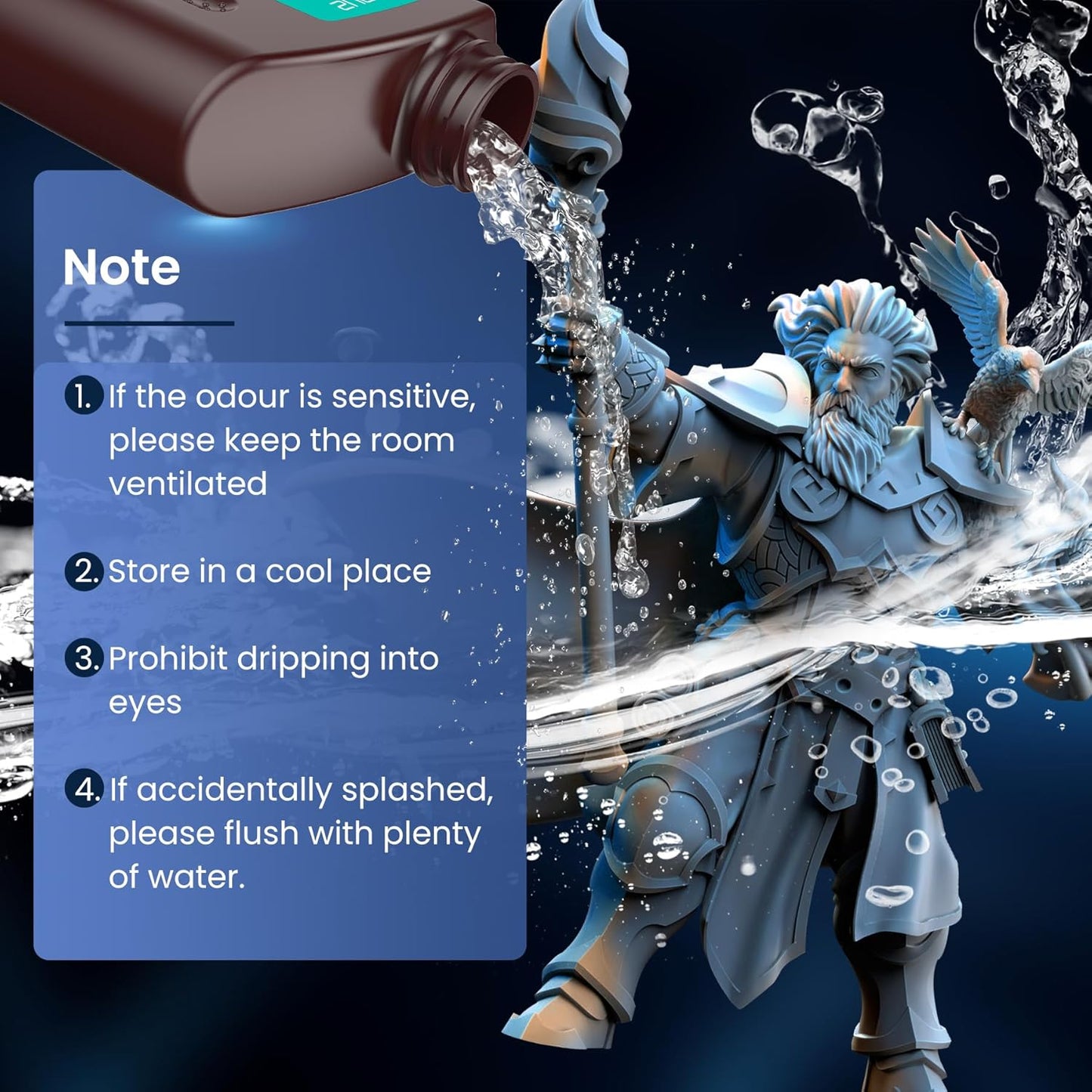 Sunlu Ultrasonic resin cleaner + 2kg Resin vaskemiddel fra 3D Saga