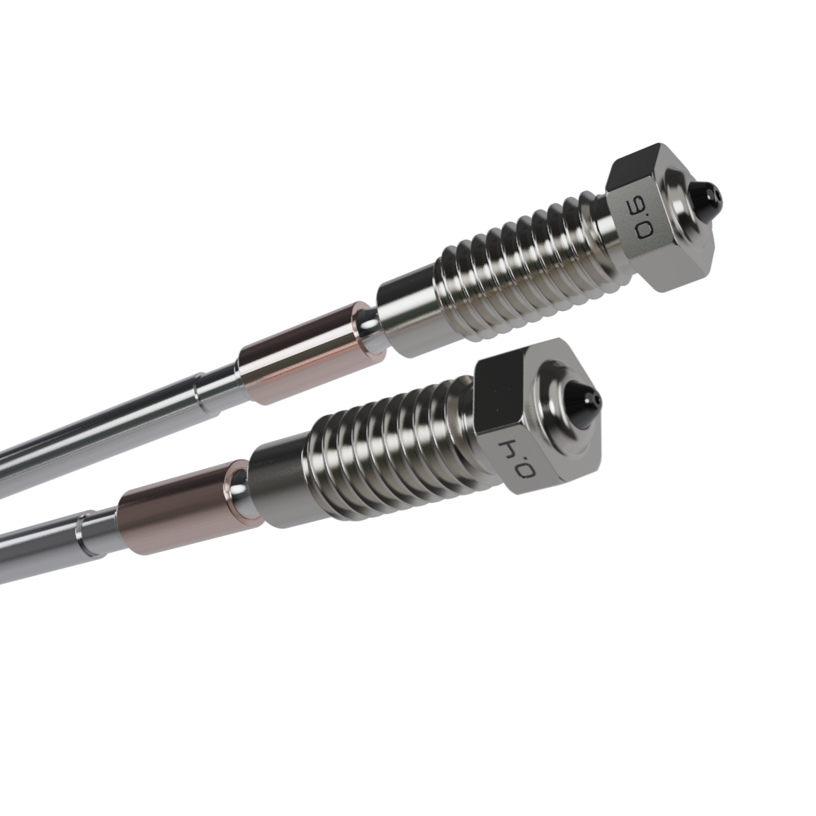 DiamondBack Prusa Nextruder Nozzles fra 3D Saga