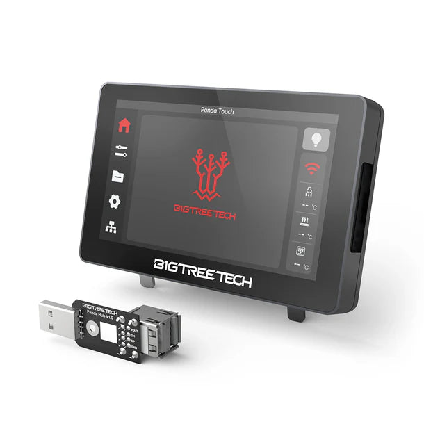 BIGTREETECH Panda Hub Dual USB Adapter Shield the Original USB Port on Bambu Lab P1S/P1P Printers