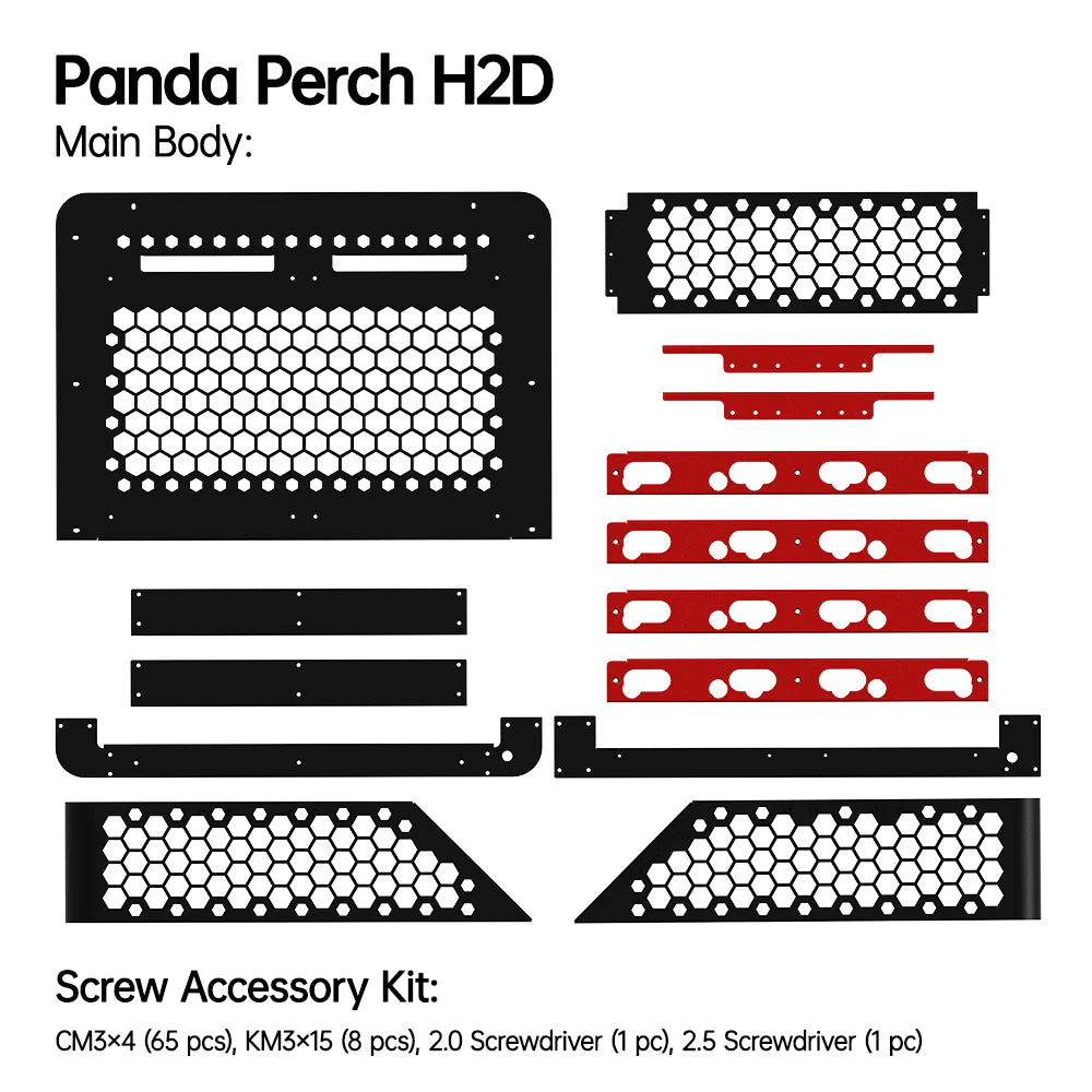 BIQU Panda Perch til Bambu Lab P1/X1/H2-serien