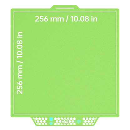 BIQU Panda BuildPlate CryoGrip Pro for Bambu X1/P1/A1 - Glacier