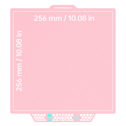 BIQU Panda BuildPlate CryoGrip Pro for Bambu X1/P1/A1 - Glacier