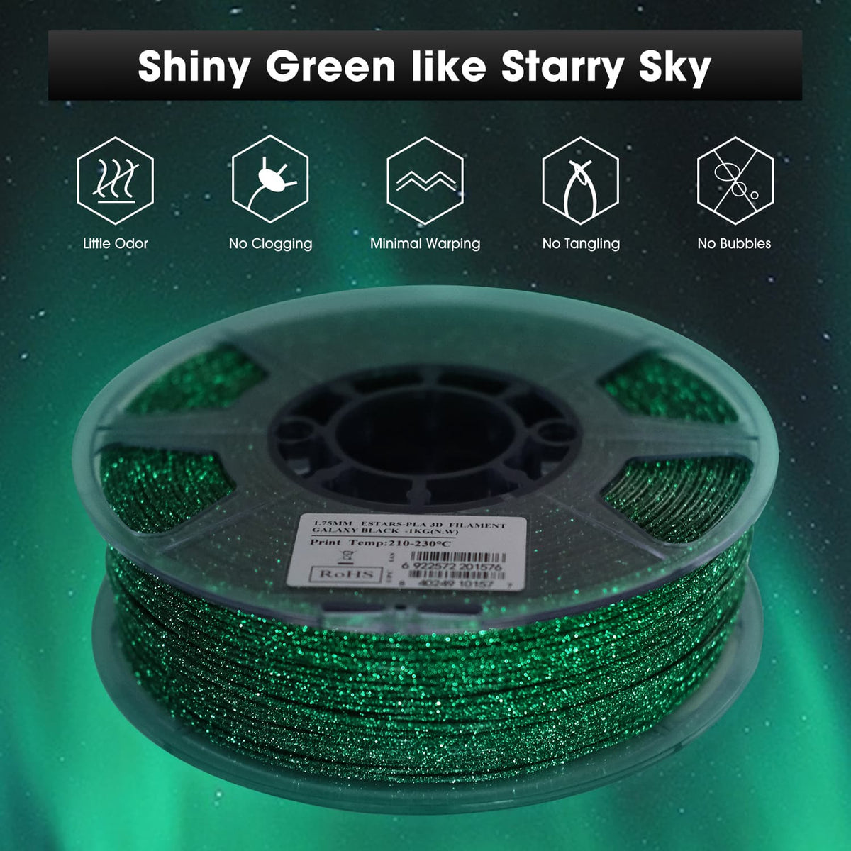 eSun PLA-Stars - 1.75mm 1kg