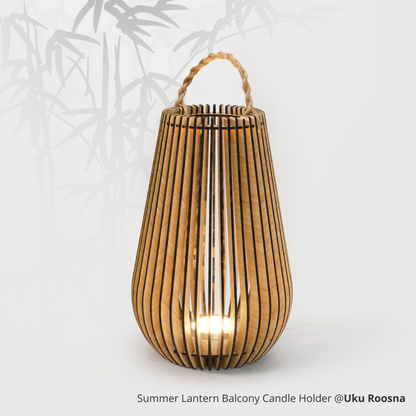 Bambu Lab Bamboo Plywood 3mm (6 stk.)