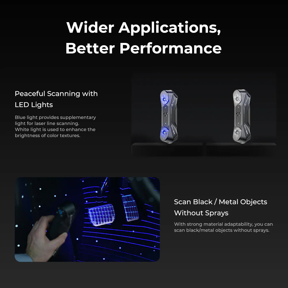 Creality Raptor Pro 3D Scanner - Køb 3D Scanner hos 3D Saga