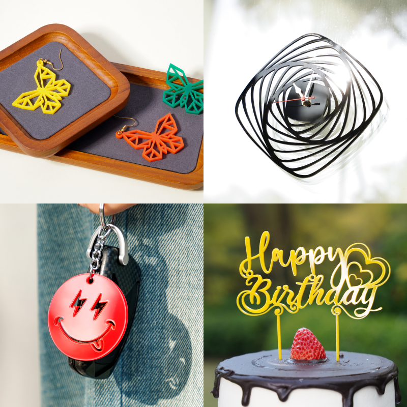 Bambu Lab Opaque Glossy Acrylic Sheet 3mm 300x300mm (3 pcs.)