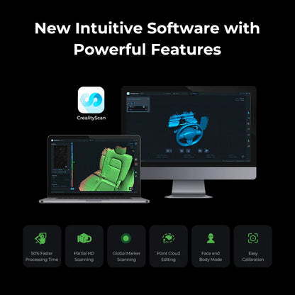 Creality Raptor Pro 3D Scanner - Køb 3D Scanner hos 3D Saga