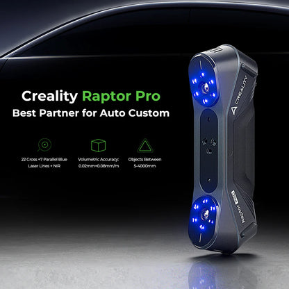 Creality Raptor Pro 3D Scanner - Køb 3D Scanner hos 3D Saga