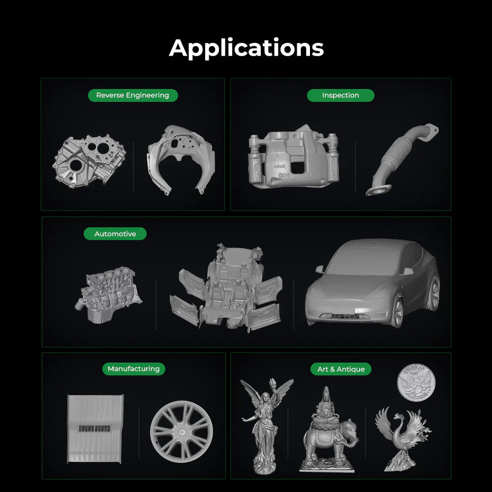 Creality Raptor Pro 3D Scanner - Køb 3D Scanner hos 3D Saga
