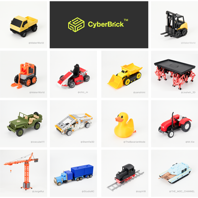Bambu Lab CyberBrick Hardware Kit