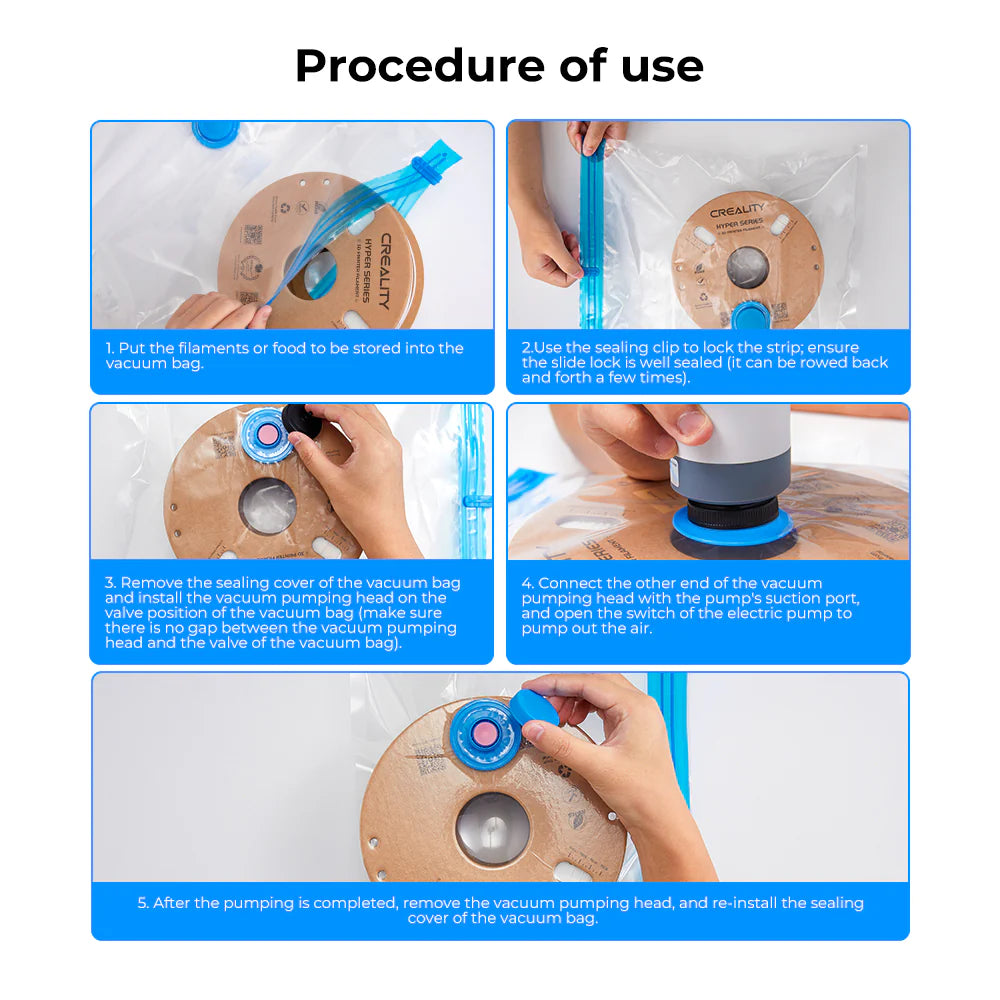 Creality Filament Vacuum Storage Kit