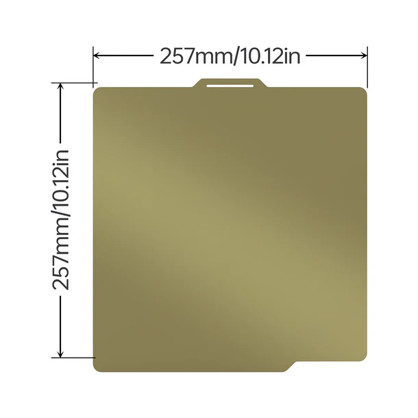 BIQU Panda Build Plate for Bambu Lab X1 serien, P1 serien & A1
