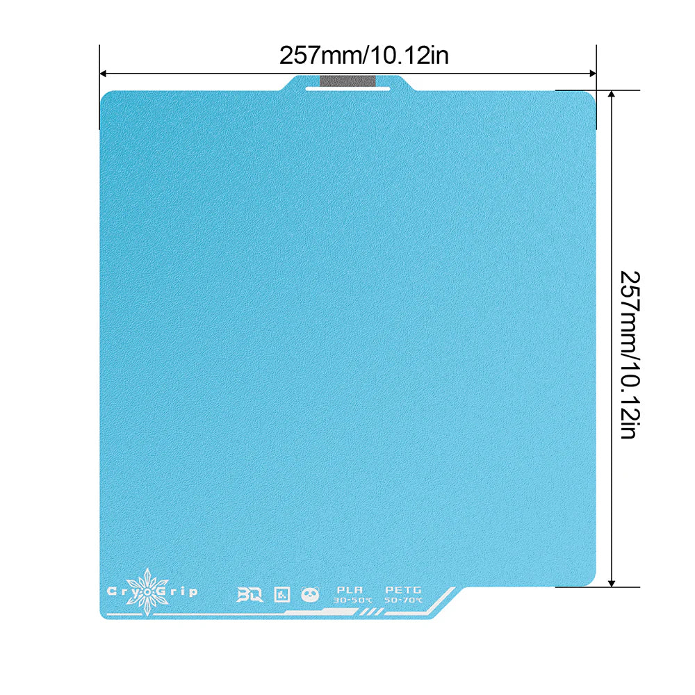 BIQU Panda BuildPlate CryoGrip Pro Frostbite for Bambu X2D//P1/P2/A1/ X1