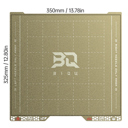 BIQU Double-Sided Textured PEI for H2D/H2S