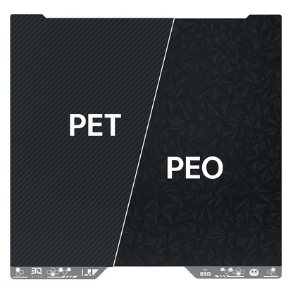 BIQU Panda Buildplate Designer PEO+PET Double-Sided for Bambu Lab H2D/H2S