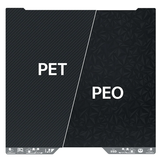 BIQU Panda Buildplate Designer PEO+PET Double-Sided for Bambu Lab H2D/H2S