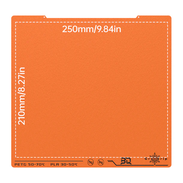 BIQU CryoGrip Pro Frostbite Orange for PRUSA Printers