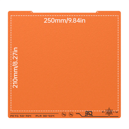 BIQU CryoGrip Pro Frostbite Orange for PRUSA Printers