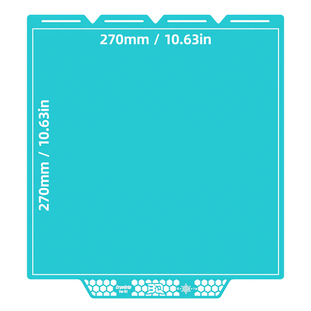 BIQU CryoGrip Pro Glacier Buildplate for Snapmaker U1