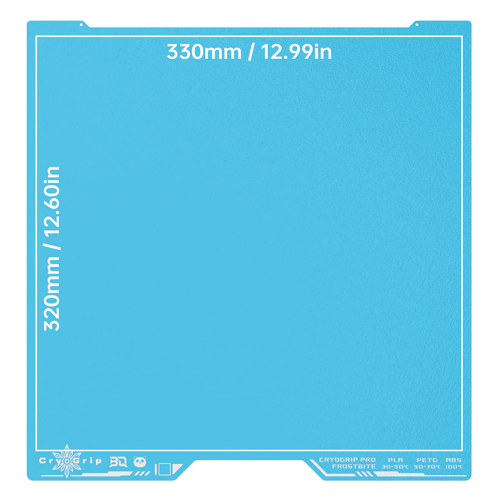 BIQU Panda BuildPlate CryoGrip Pro Frostbite for Bambu lab H2C