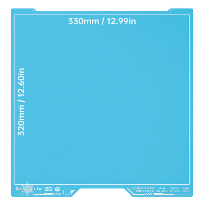 BIQU Panda BuildPlate CryoGrip Pro Frostbite for Bambu lab H2C
