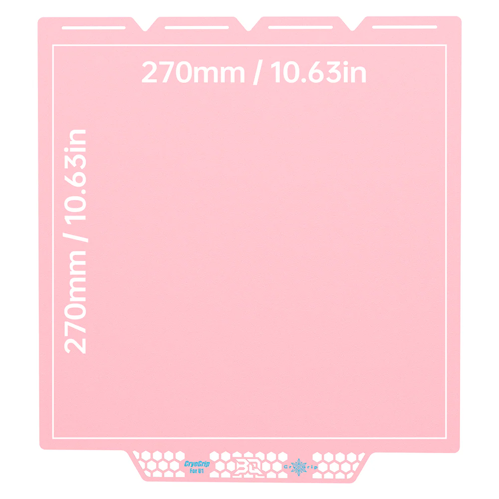 BIQU CryoGrip Pro Glacier Buildplate for Snapmaker U1