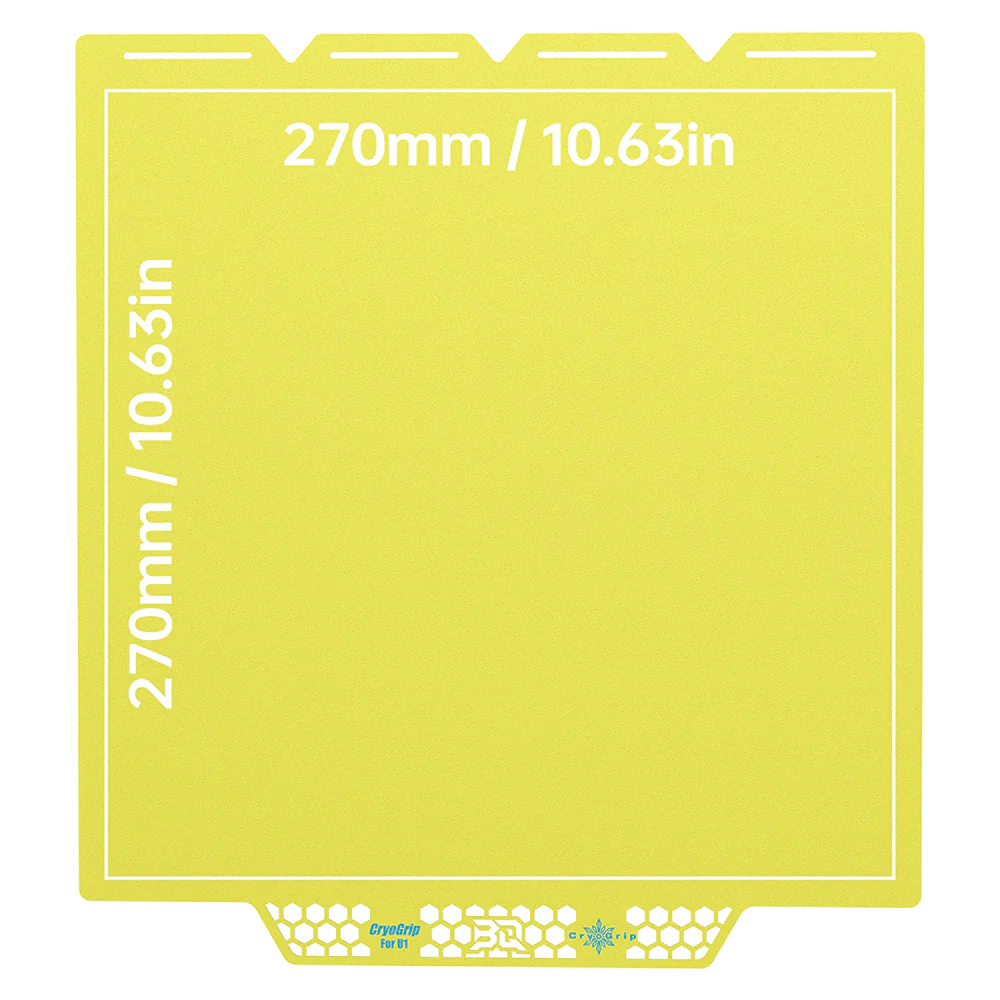BIQU CryoGrip Pro Glacier Buildplate for Snapmaker U1