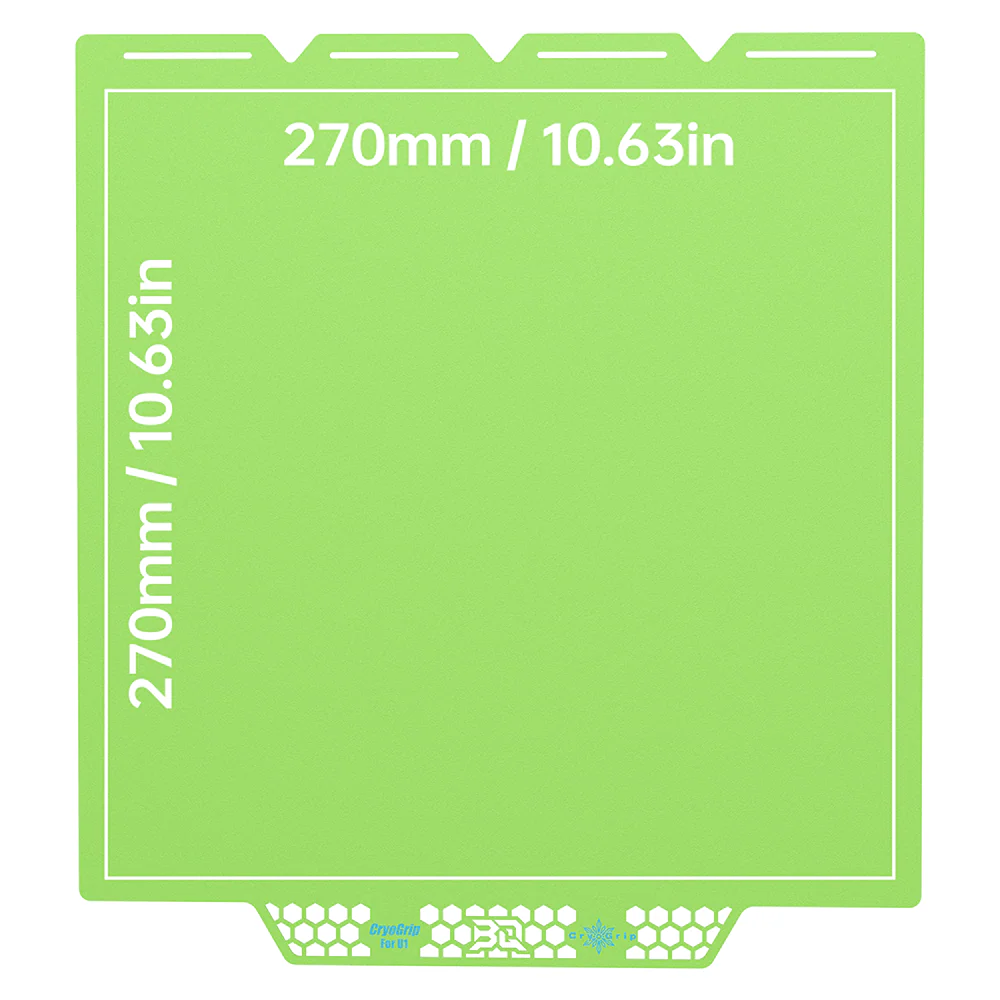 BIQU CryoGrip Pro Glacier Buildplate for Snapmaker U1