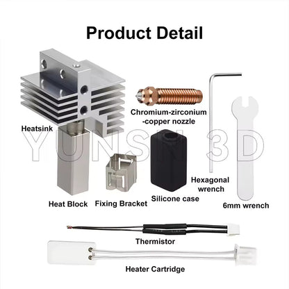 Elegoo Centauri Carbon Opgraderet Hotend
