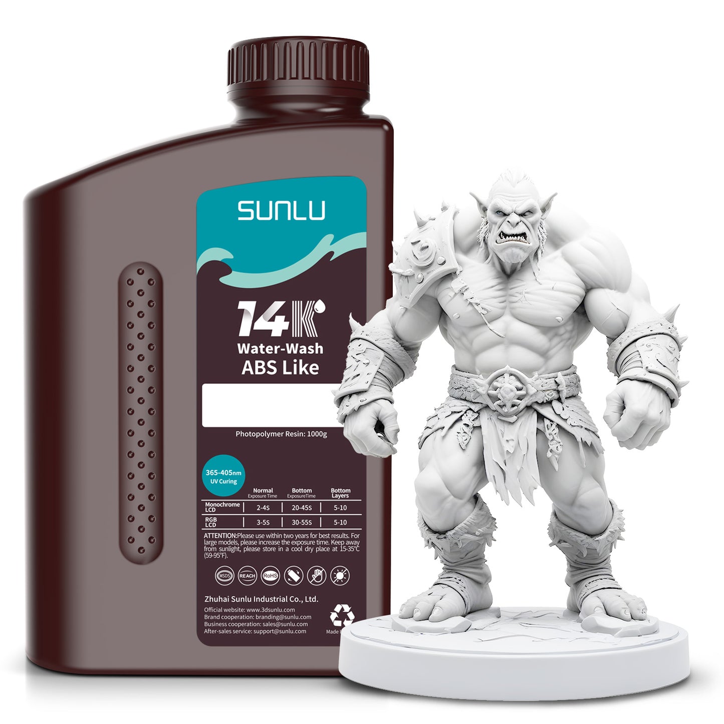 Sunlu 14K Water washable ABS-like resin