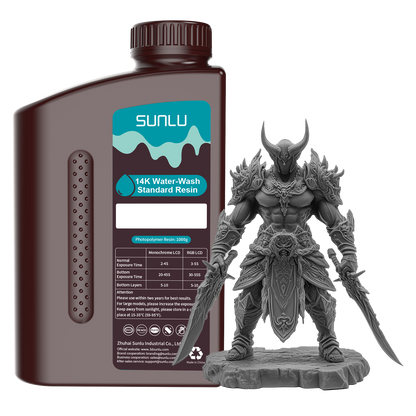 Sunlu 14K Water washable resin