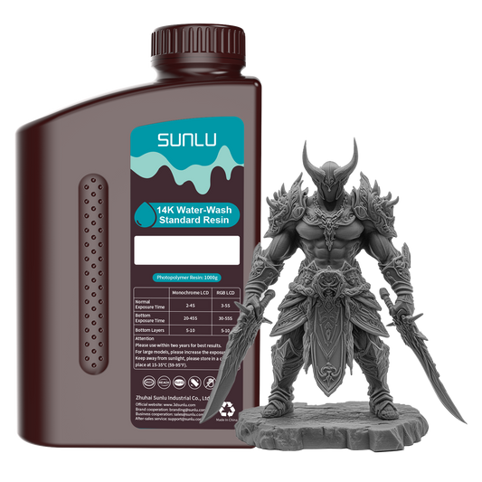 Sunlu 14K Water washable resin