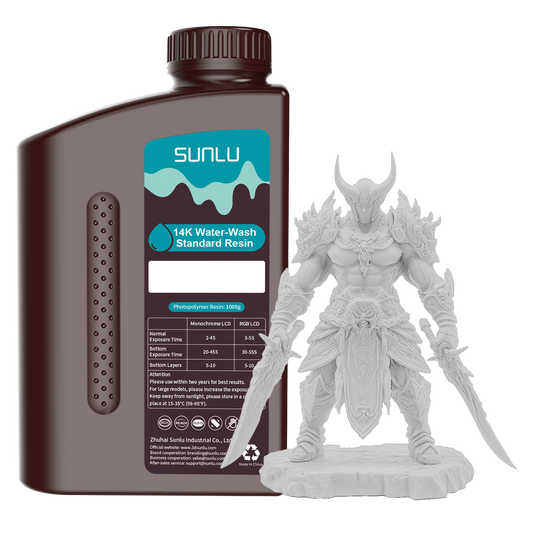 Sunlu 14K Water washable resin