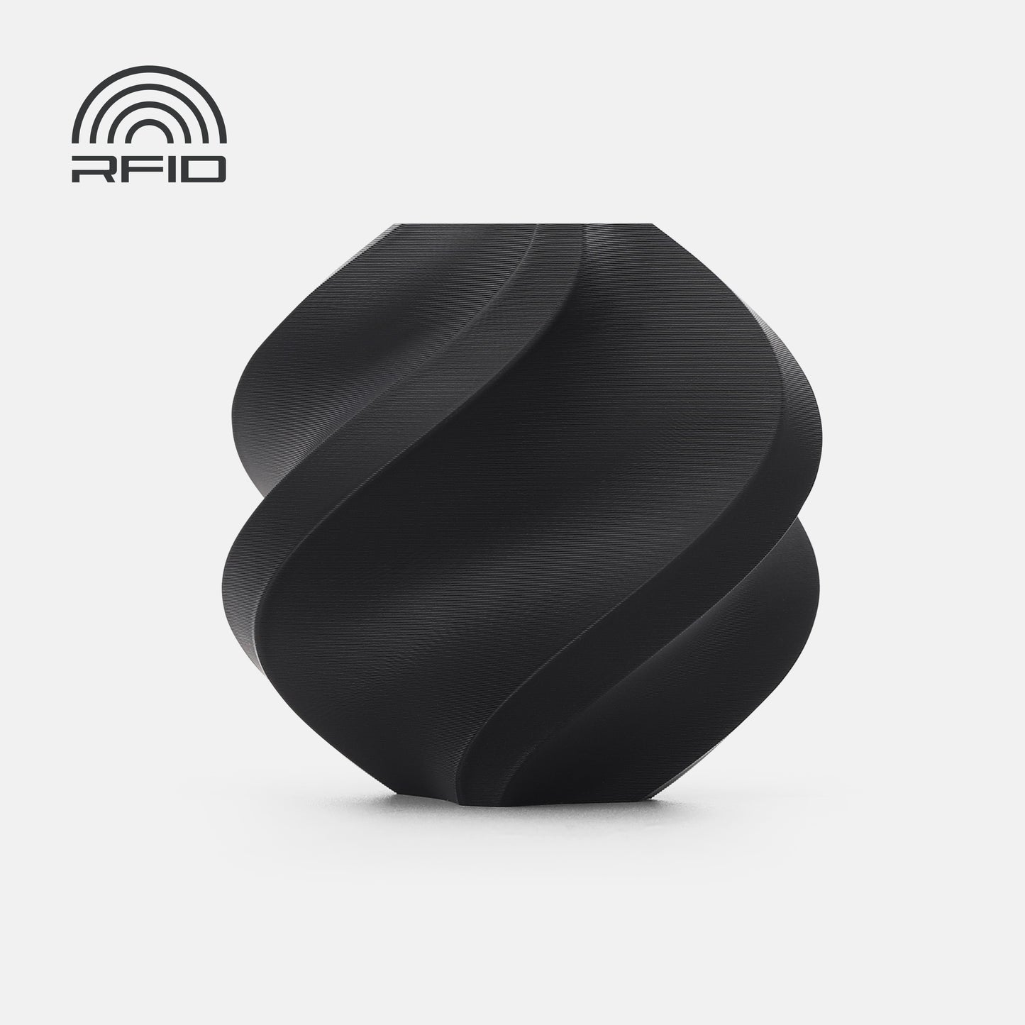 PLA Pure - Absolute Black (17101) / Filament with spool / 1kg
