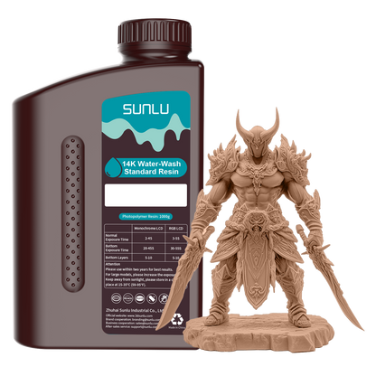 Sunlu 14K Water washable resin