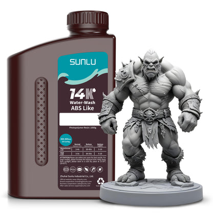 Sunlu 14K Water washable ABS-like resin