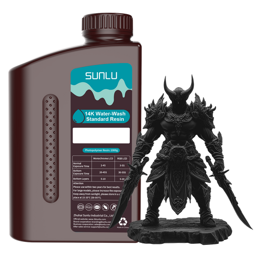 Sunlu 14K Water washable resin