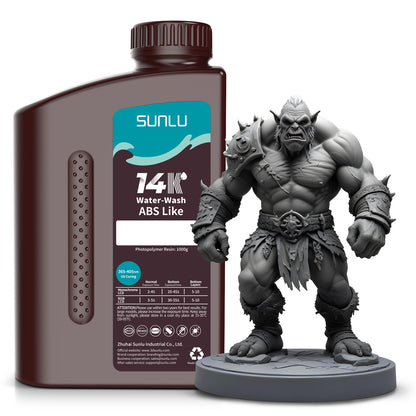 Sunlu 14K Water washable ABS-like resin