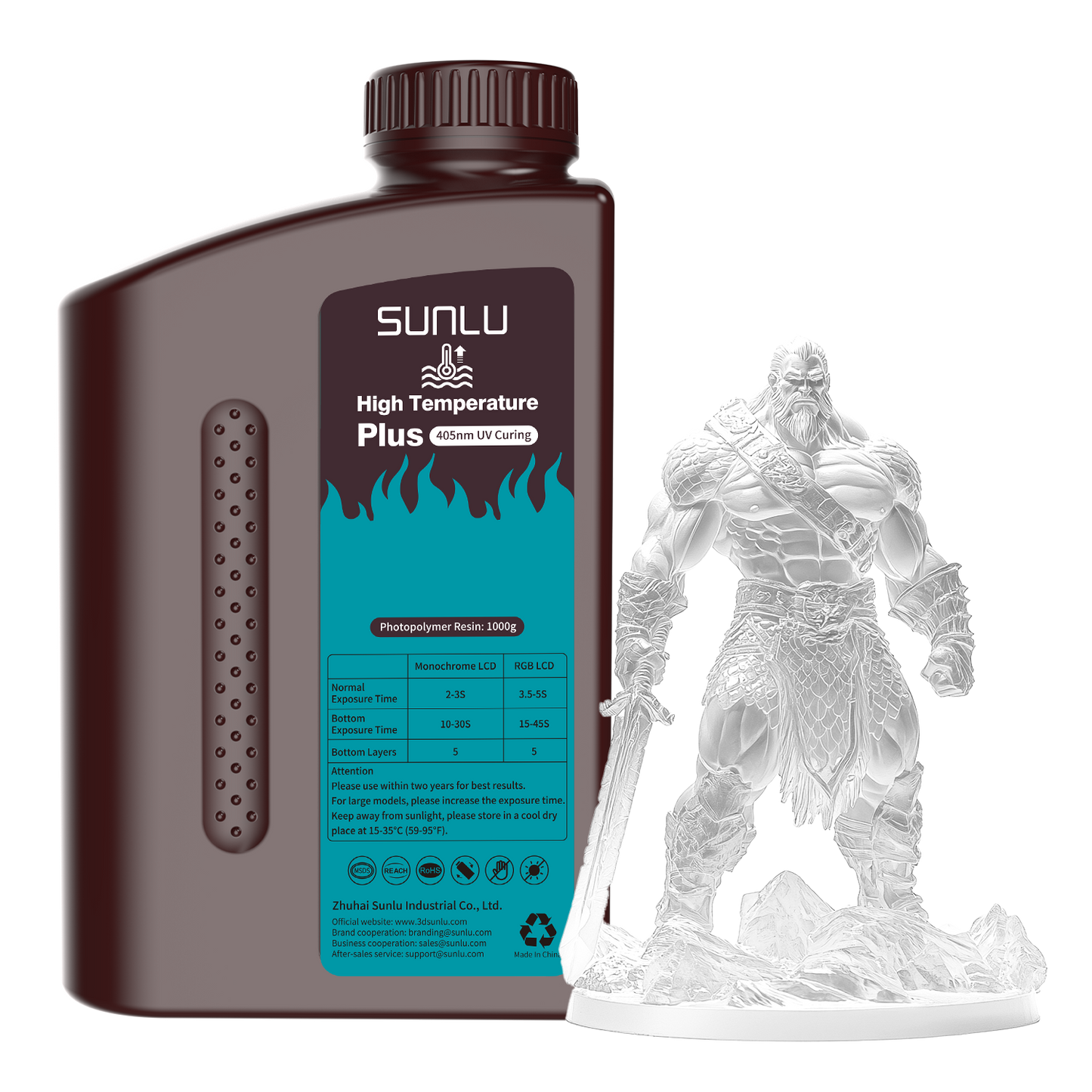 Sunlu High Temp Plus resin