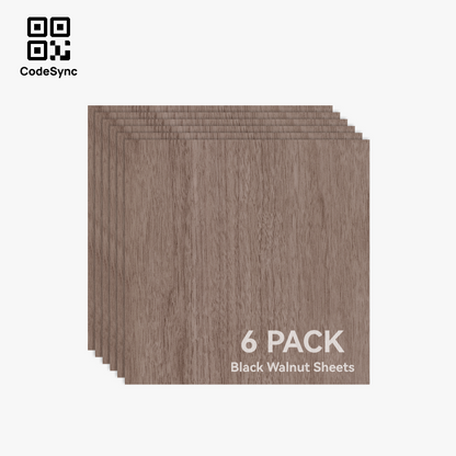 Bambu lab Black Walnut Plywood 3mm (6 stk.)