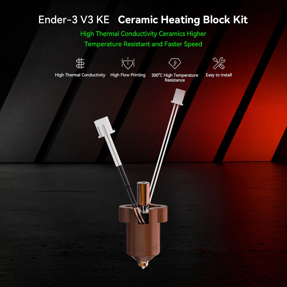 Creality Ender-3 V3 KE Ceramic Heating Block Kit