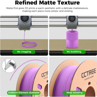 PLA Matte - 1kg 1.75mm
