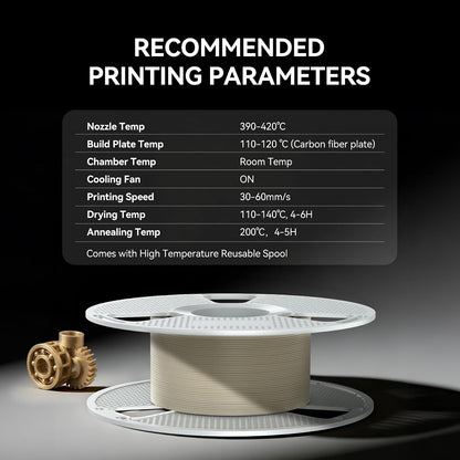 Sunlu PEEK filament - 1.75mm 1kg
