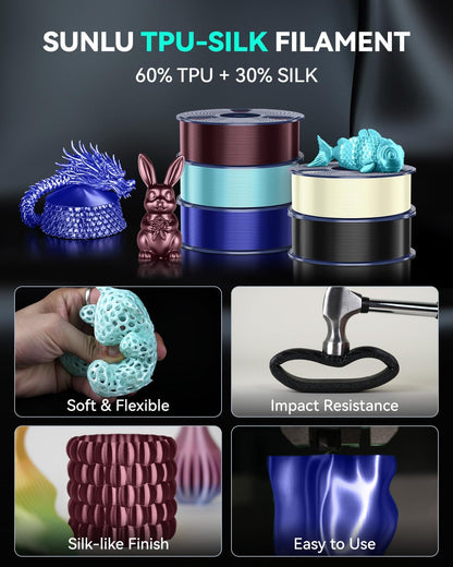 Sunlu TPU SILK 98A 1.75 mm 1 KG